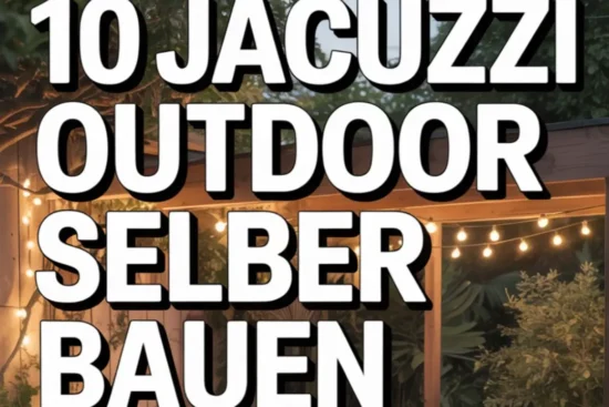 10 Jacuzzi Outdoor Selber Bauen