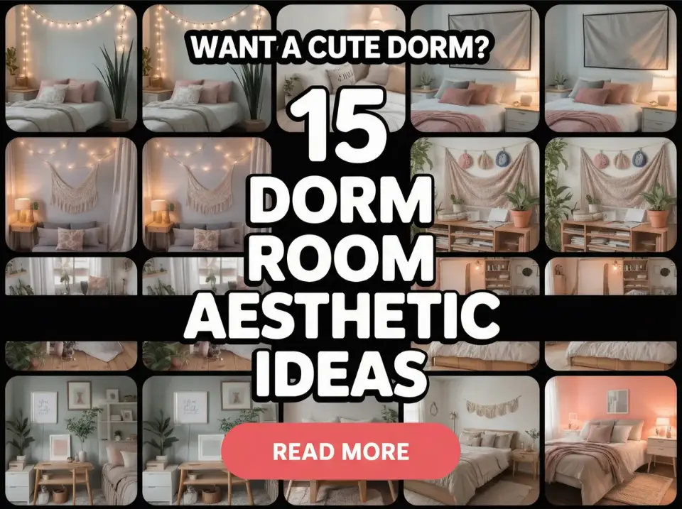 12 Dorm Room Aesthetic Ideas for a Cozy College Setup