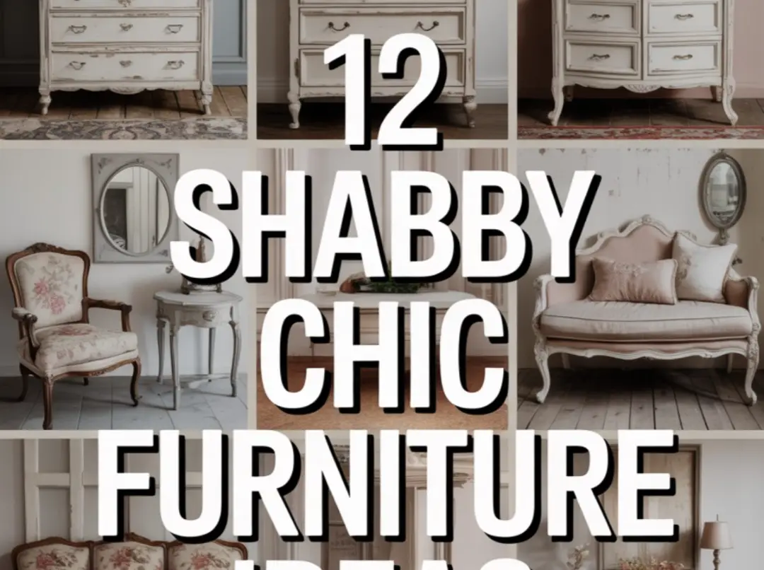 12 Shabby Chic Furniture Ideas for a Soft Vintage Home