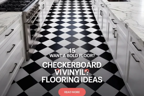 15 Checkerboard Vinyl Flooring