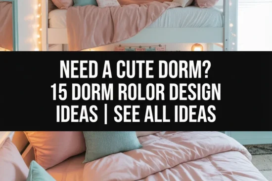 15 Dorm Room Color Design Ideas