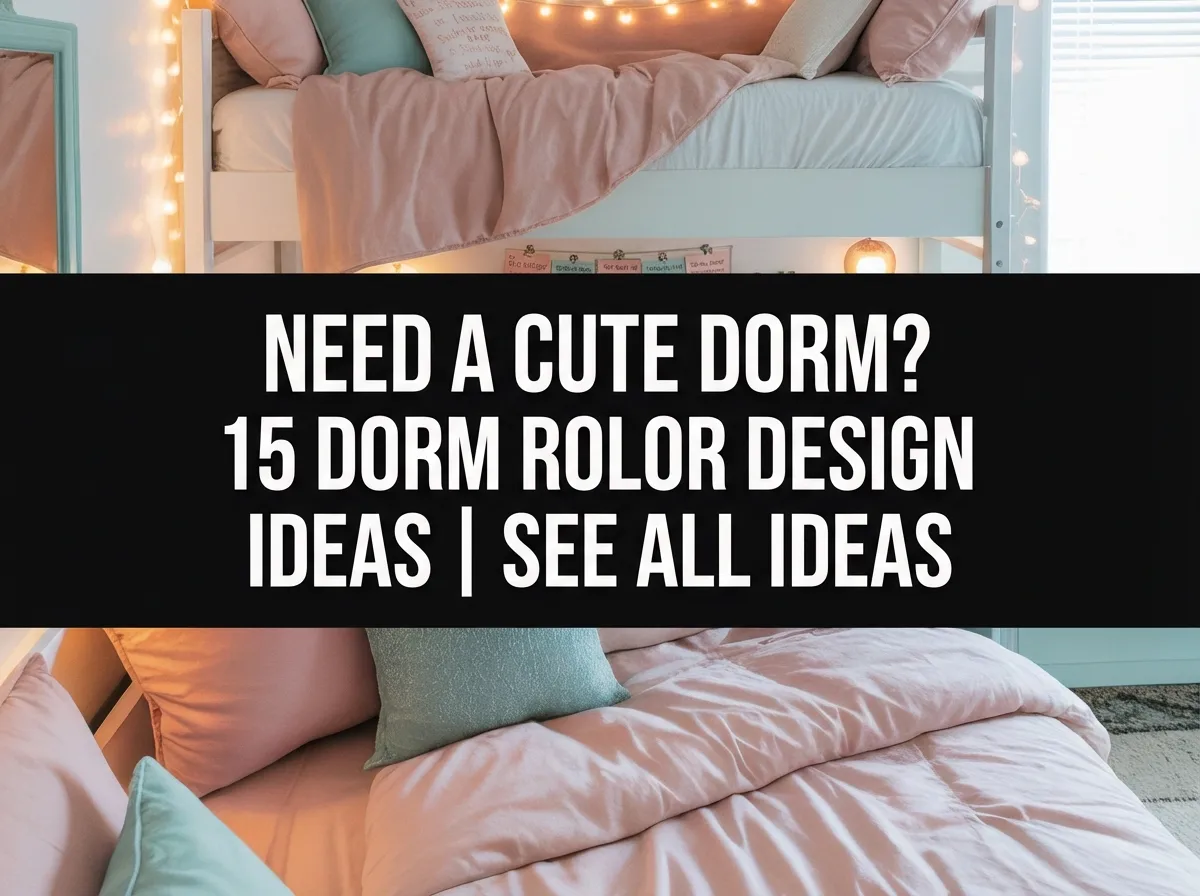 15 Dorm Room Color Design Ideas