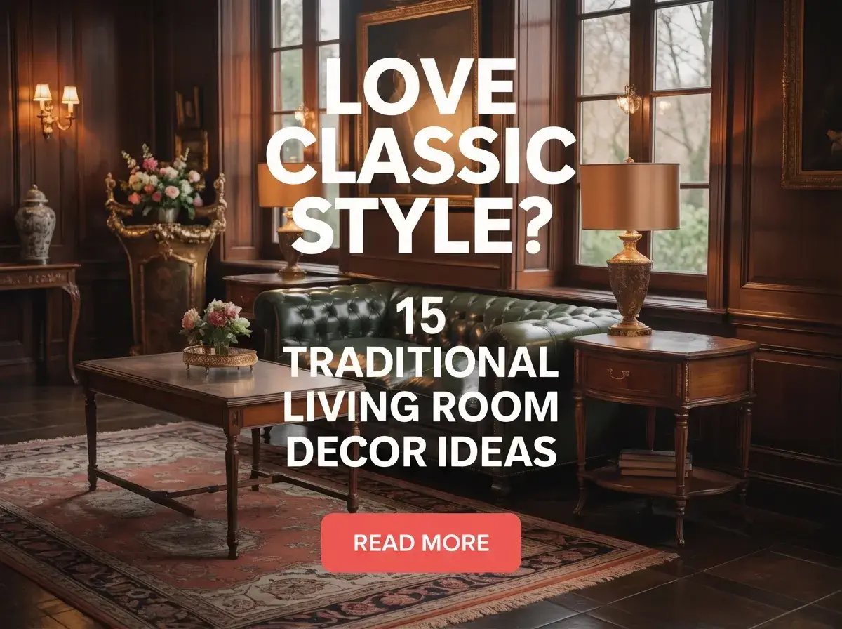 15 Traditional Living Room Decor Ideas