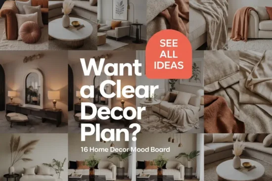 16 Home Decor Mood Board
