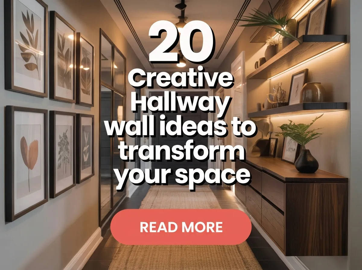 20 Creative Hallway Wall Ideas To Transform Your Space