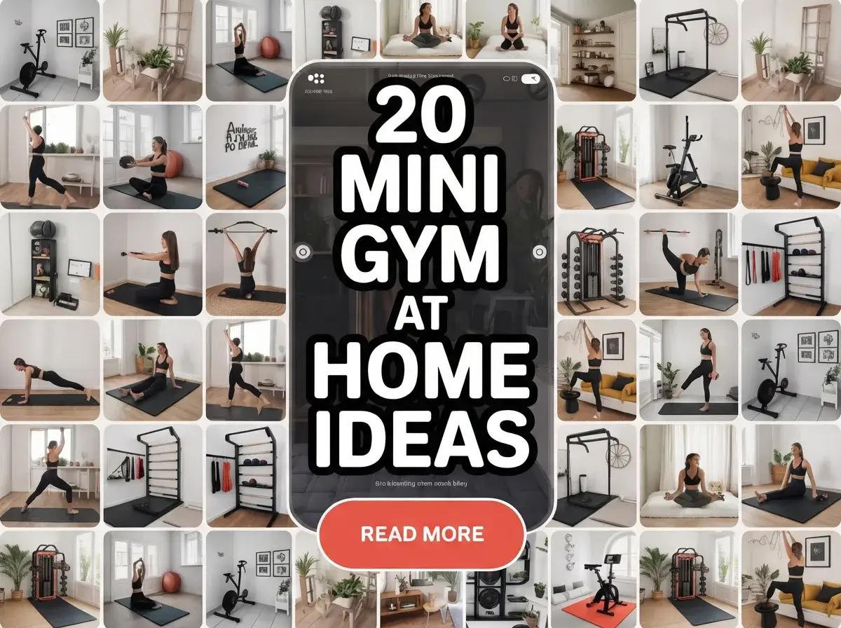 20 Mini Gym At Home Ideas