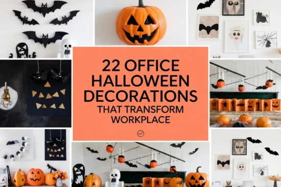 22 Office Halloween Decorations That Transform Workplace