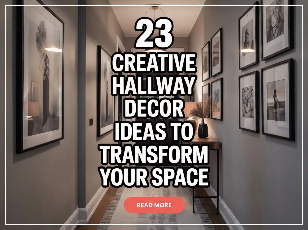 23 Creative Hallway Decor Ideas to Transform Space