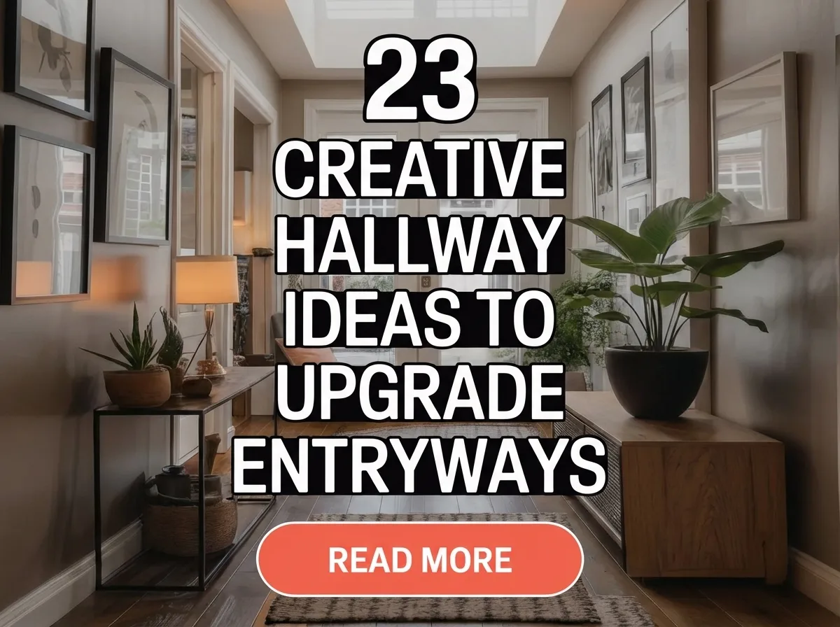 23 Creative Hallway Ideas to Upgrade Entryways