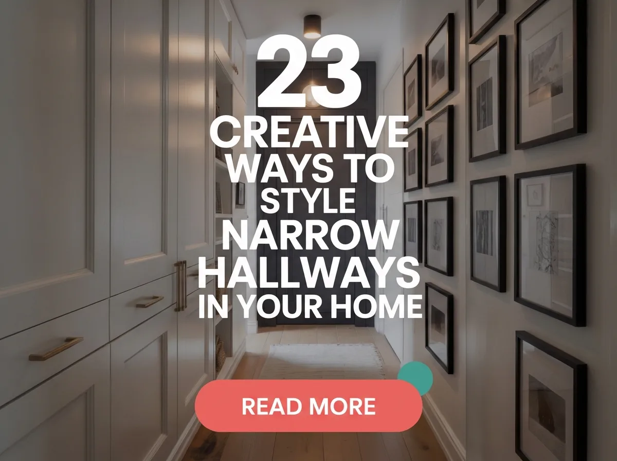 23 Creative Ways To Style Narrow Hallways In Your Home