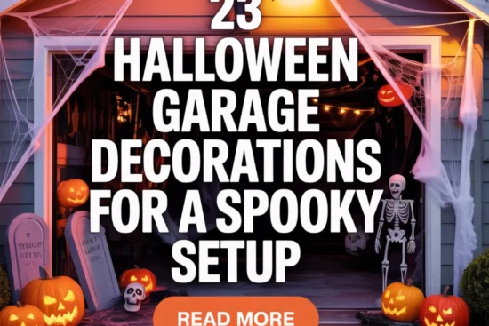 23 Halloween Garage Decorations for a Spooky Setup