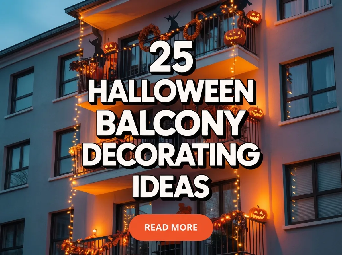 25 Halloween Balcony Decorating Ideas
