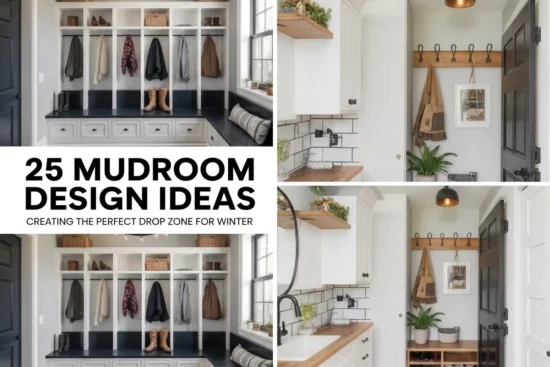 25 Mudroom Design Ideas Creating the Perfect Drop Zone for Winter