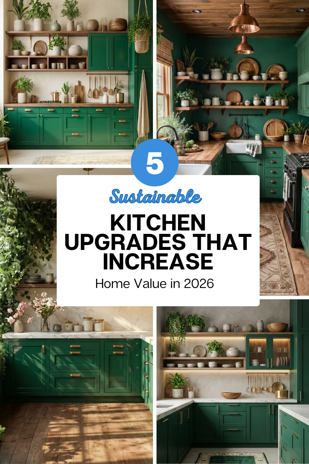5 Sustainable Kitchen Upgrades That Increase Home Value in 2026