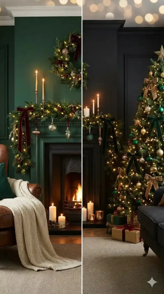 Accent Wall vs Full Dark Room