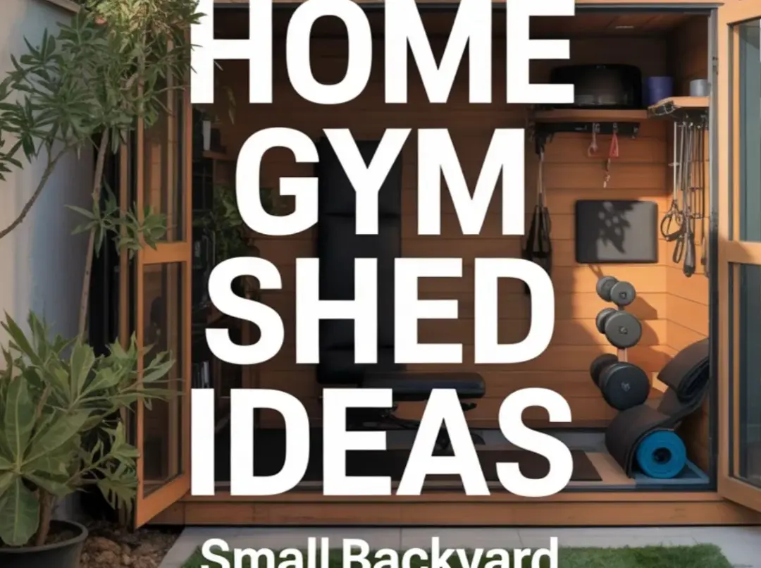 Home Gym Shed Ideas (Small Backyard Workout Setup)