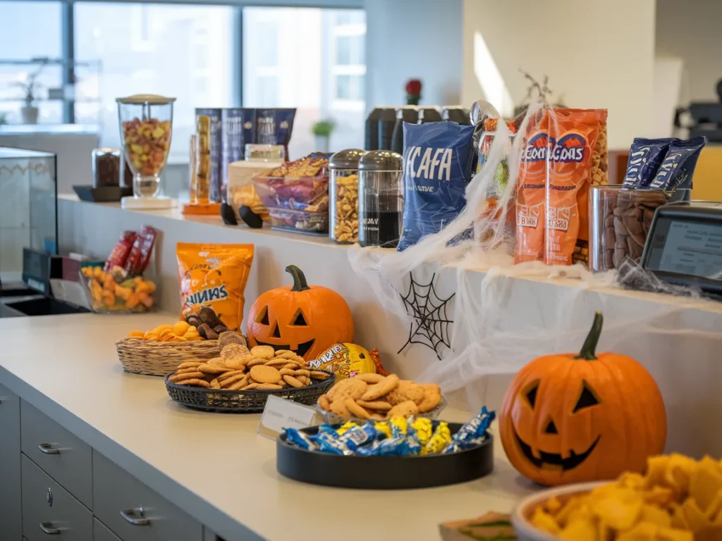 break room snack station