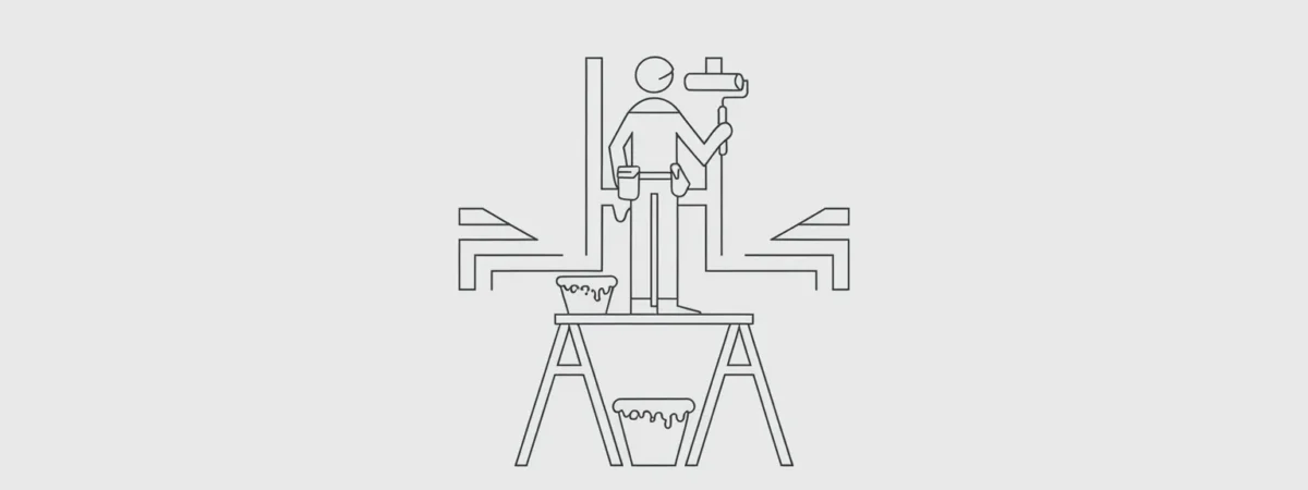 symmetrical layout drawing