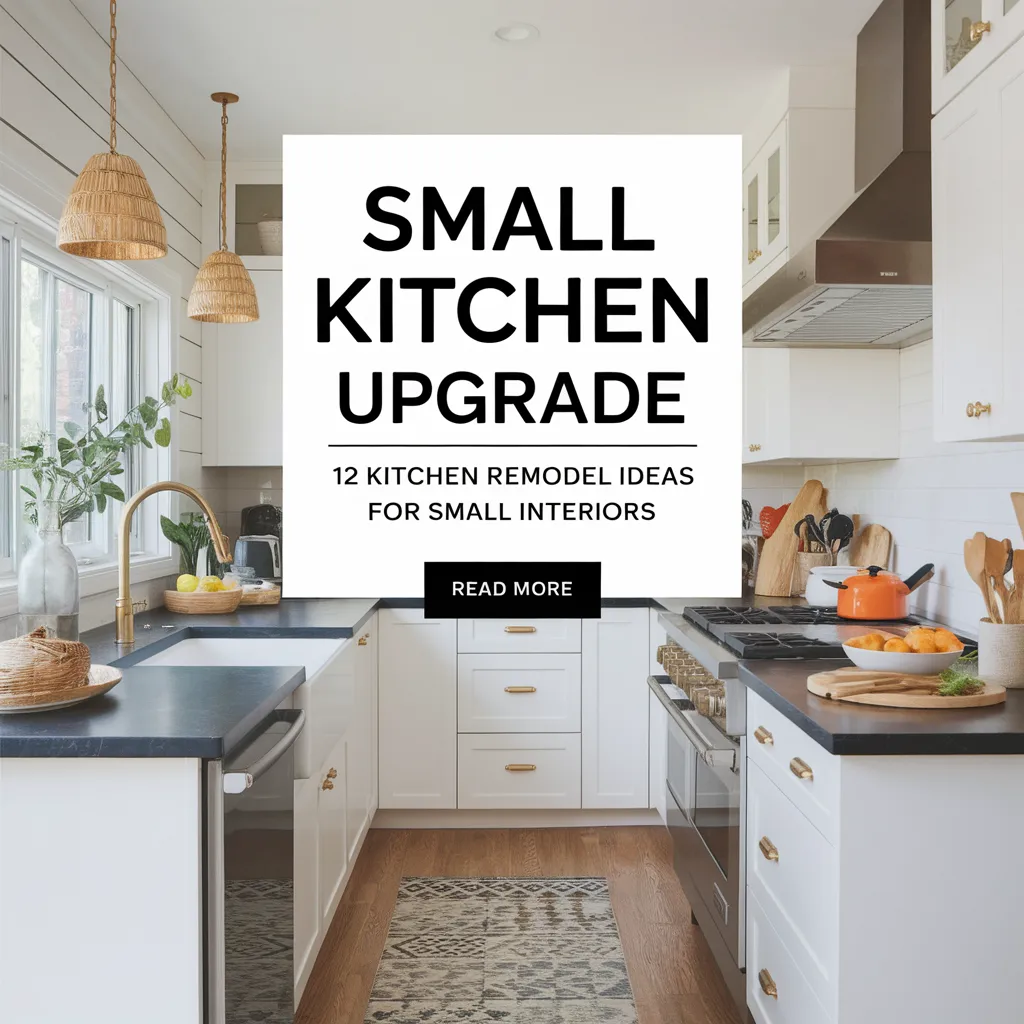 12 Kitchen Remodel Ideas for Small Kitchen Interior Designs