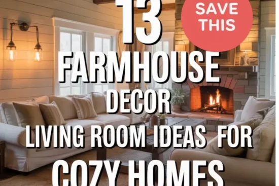 13 Farmhouse Decor Living Room Ideas Create a Cozy, Timeless Space