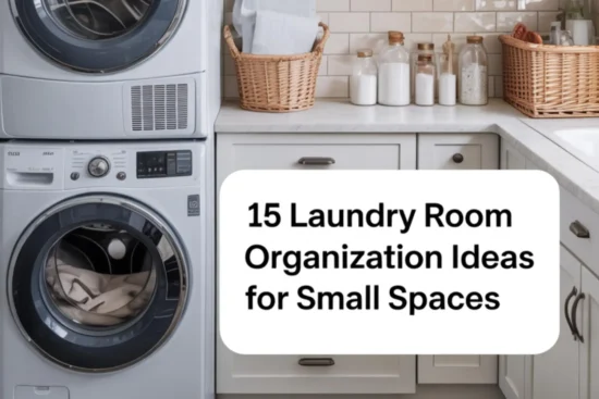 15 Laundry Room Organization Ideas That Actually Work