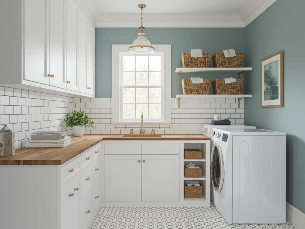 budget-friendly laundry room makeover 