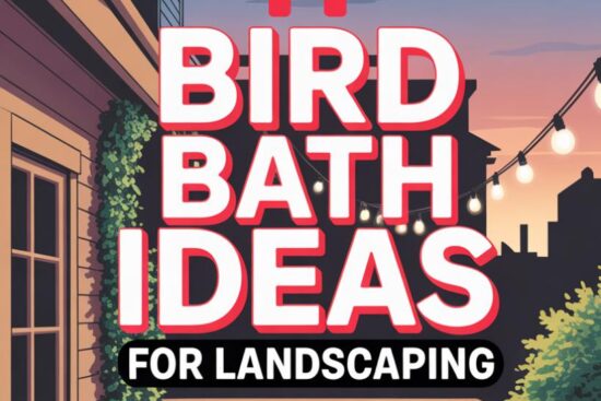 11 Bird Bath Ideas for Landscaping That Attract Birds and Look Amazing