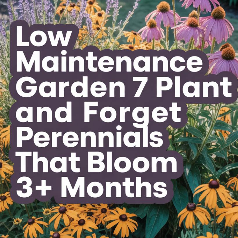 7 Plant and Forget Perennials That Bloom 3+Mo