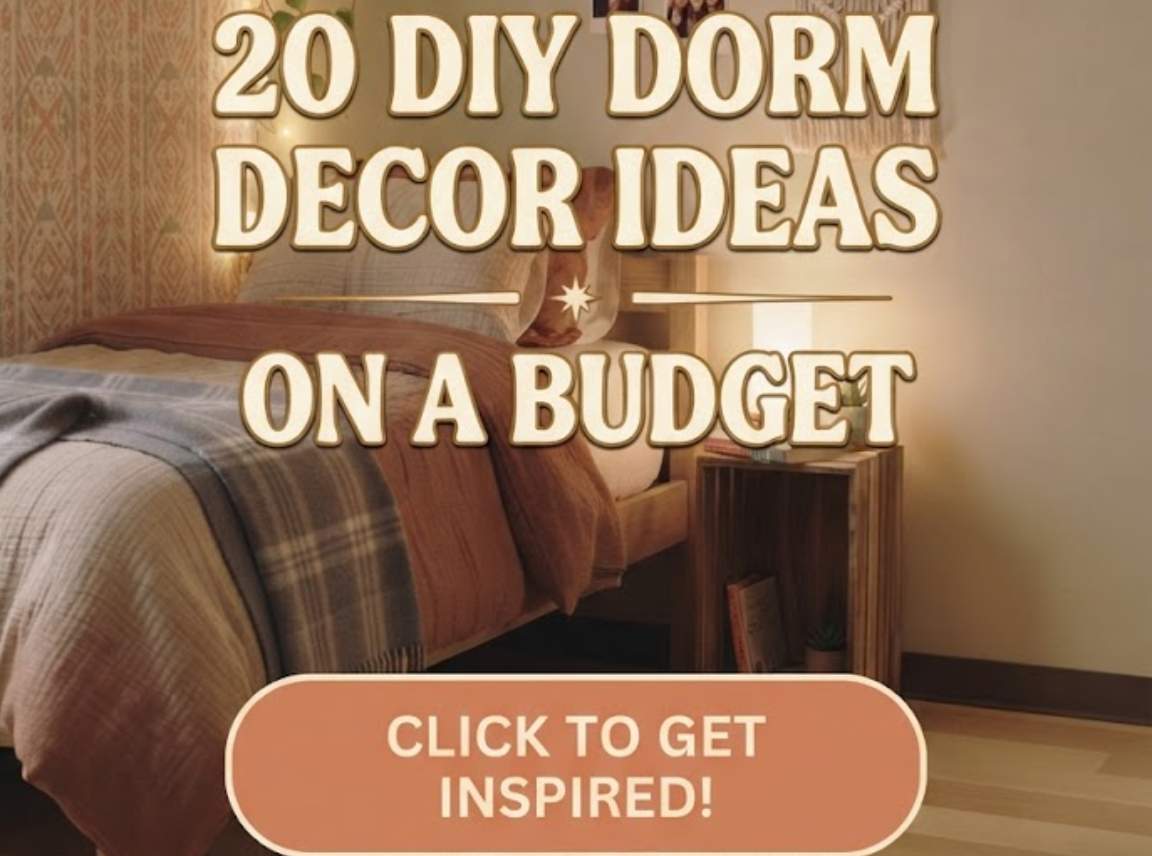 20 DIY Dorm Decor Ideas on a Budget That Look Way More Expensive