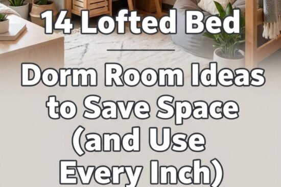 14 Lofted Bed Dorm Room Ideas to Save Space (and Use Every Inch)