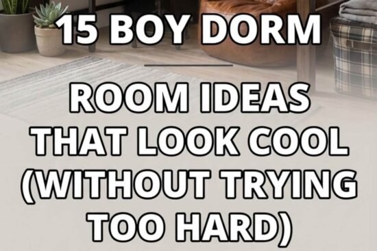 15 Boy Dorm Room Ideas That Look Cool (Without Trying Too Hard)