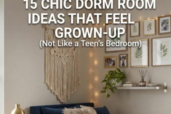 15 Chic Dorm Room Ideas That Feel Grown-Up