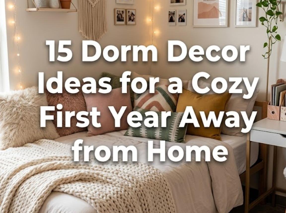 15 Dorm Decor Ideas for a Cozy First Year Away from Home