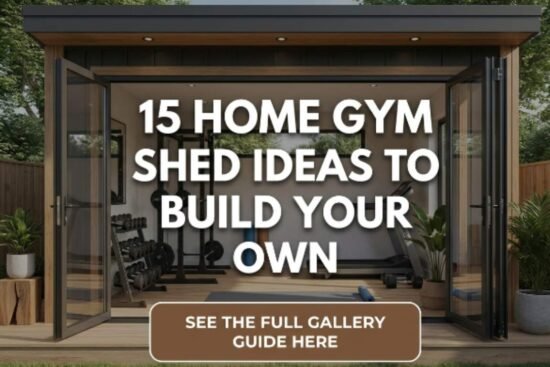 15 Home Gym Shed Ideas to Build Your Own