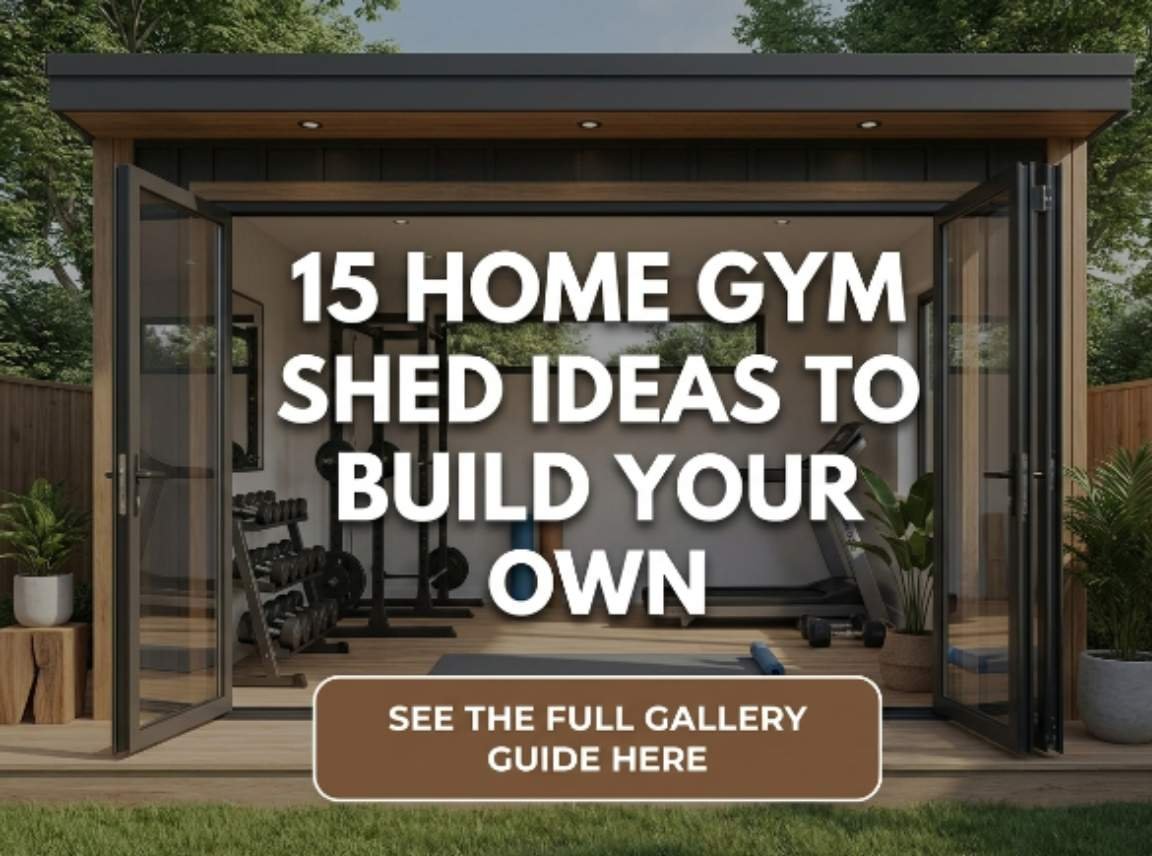15 Home Gym Shed Ideas to Build Your Own
