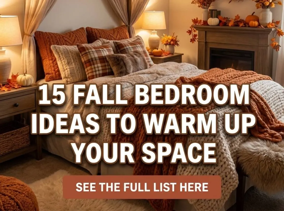 15 Fall Bedroom Ideas to Warm Up Your Space