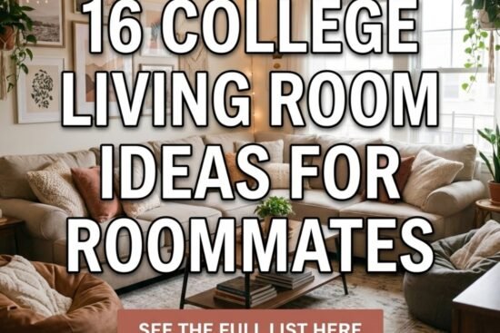 16 College Living Room Ideas for Roommates