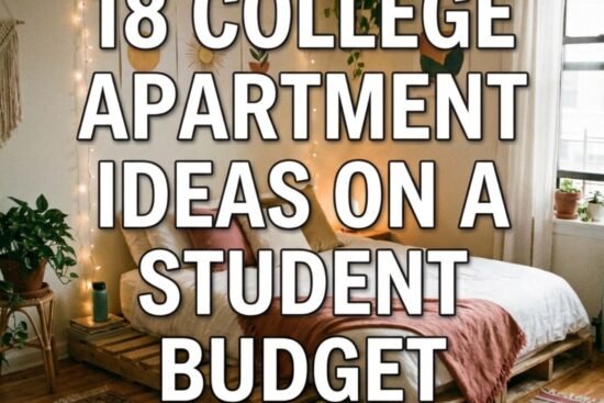 18 College Apartment Ideas on a Student Budget