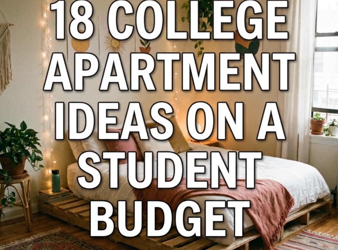 18 College Apartment Ideas on a Student Budget
