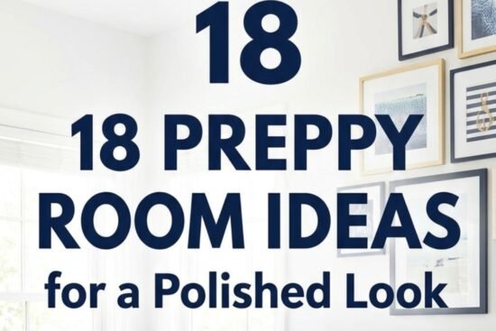 18 Preppy Room Ideas for a Polished Look