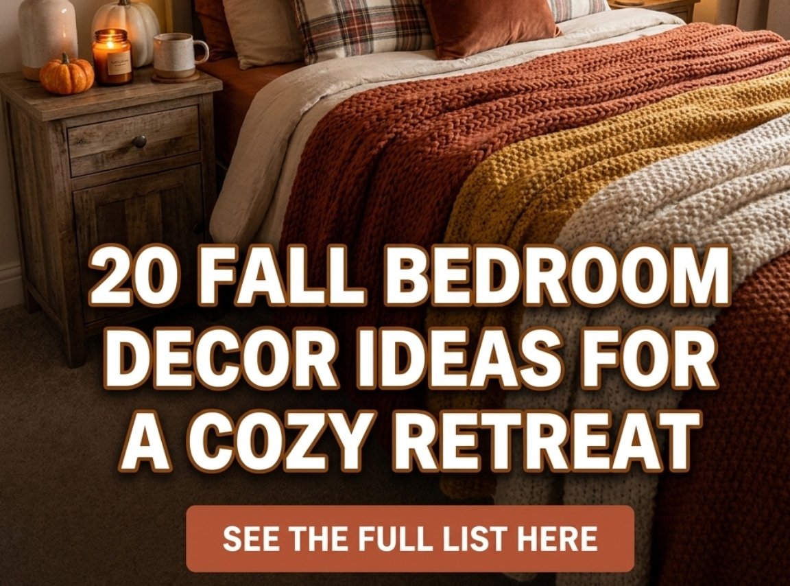 20 Fall Bedroom Decor Ideas for a Cozy Retreat