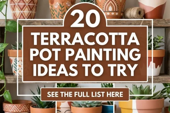20 Terracotta Pot Painting Ideas to Try