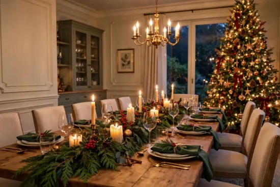 Featured image: 15 Christmas Dining Room Ideas for a Festive Feast