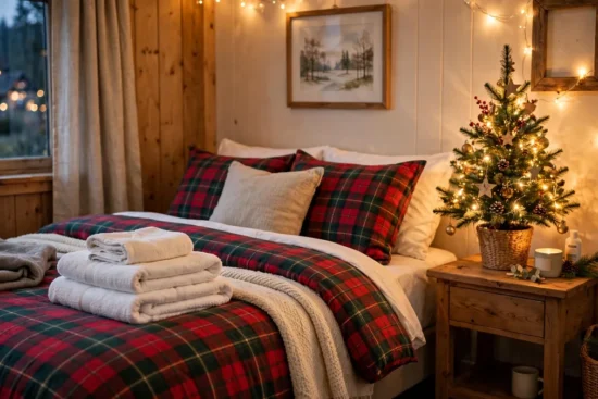 Featured image: 15 Christmas Guest Room Ideas for Holiday Visitors
