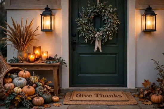 Featured image: 15 Thanksgiving Entryway Ideas to Welcome Guests