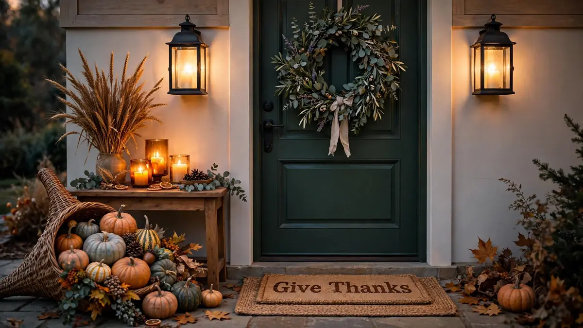 Featured image: 15 Thanksgiving Entryway Ideas to Welcome Guests
