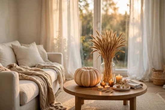 Featured image: 15 Warm Minimalist Fall Decor Ideas for a Cozy Home