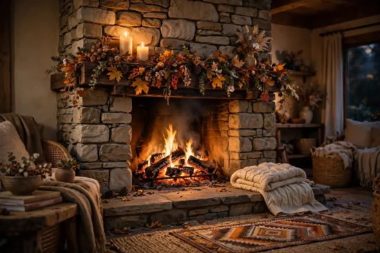 Featured image: 15 Cozy Fireplace Decor Ideas You'll Love