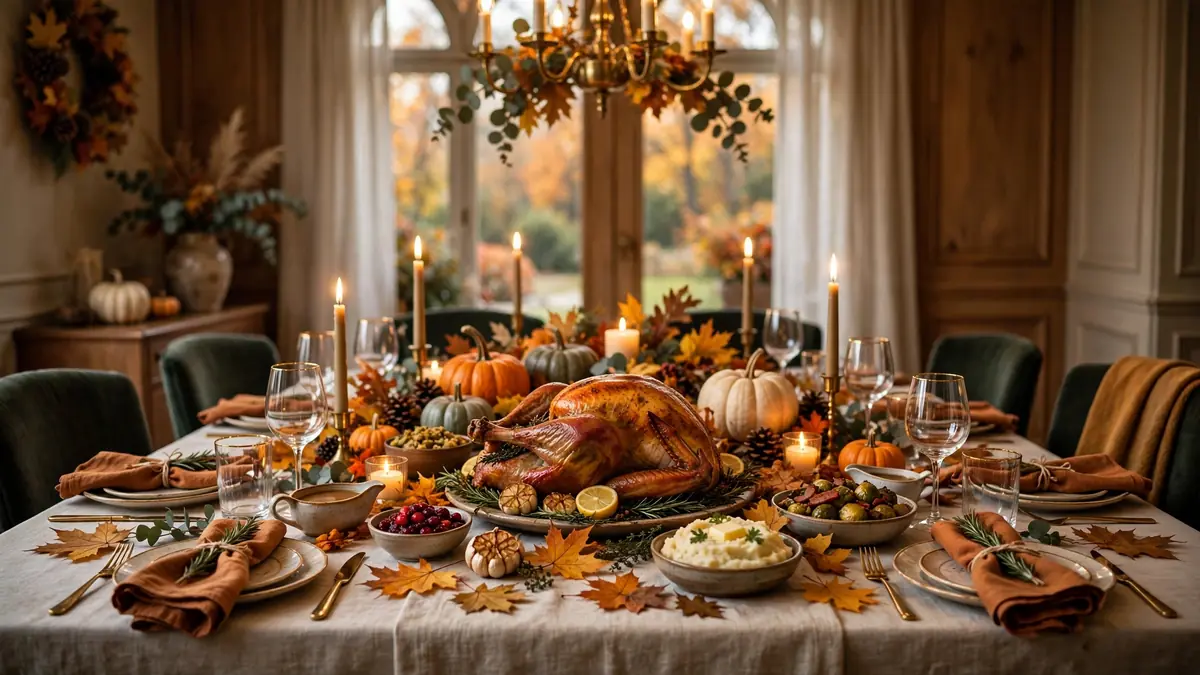 Featured image: 15 Thanksgiving Tablescape Ideas for a Beautiful Holiday Table