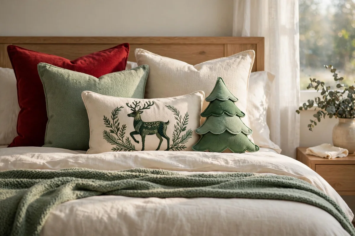 2. Layer Throw Pillows Like a Designer